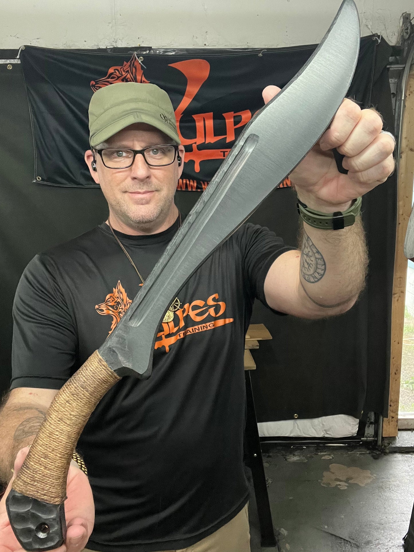 (Sale) Clip Point Waggoner Bolo Trainer(natural)