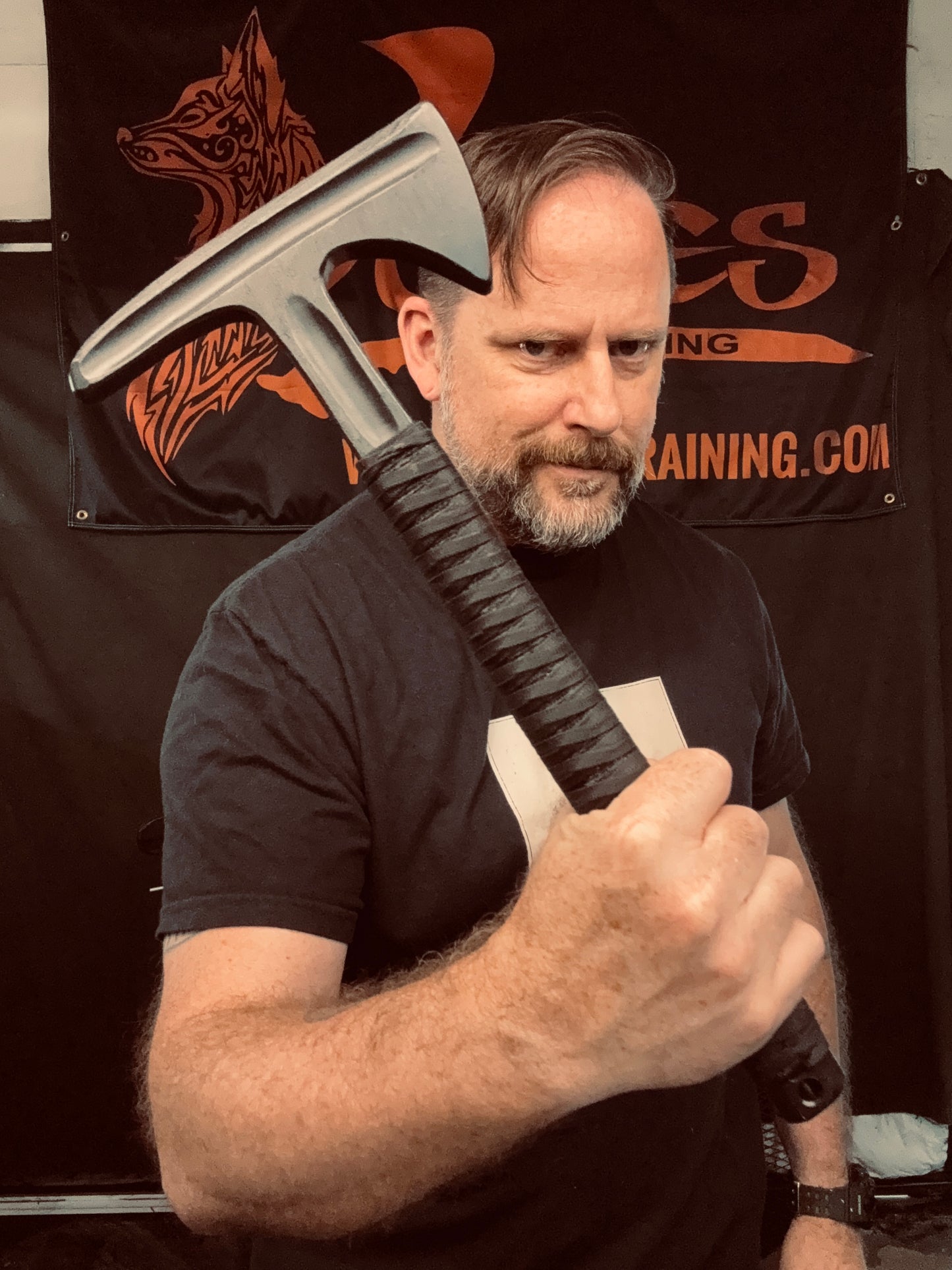 Tactical Hawk and Knife Trainer Set (RMJ Shrike Style)