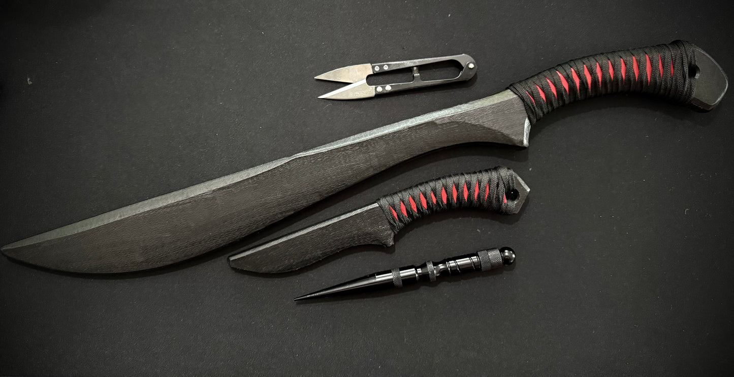 Waggoner Bolo Trainer Espada Y Daga (Red Eye Edition) Set