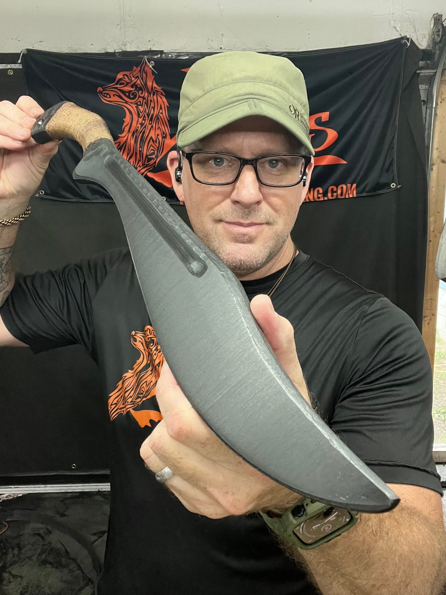 (Sale) Clip Point Waggoner Bolo Trainer(natural)