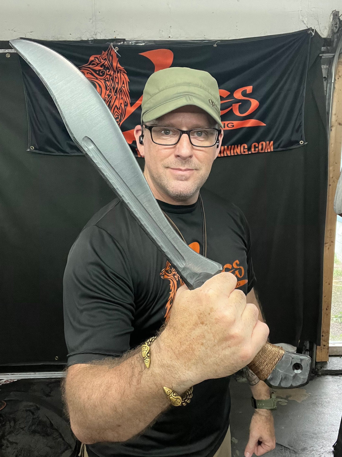 (Sale) Clip Point Waggoner Bolo Trainer(natural)