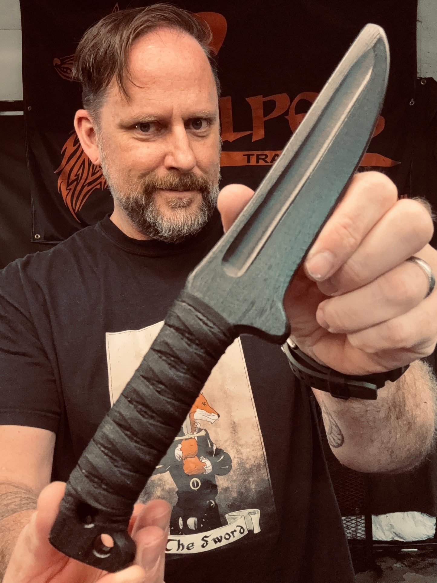 Tactical Hawk and Knife Trainer Set (RMJ Shrike Style)