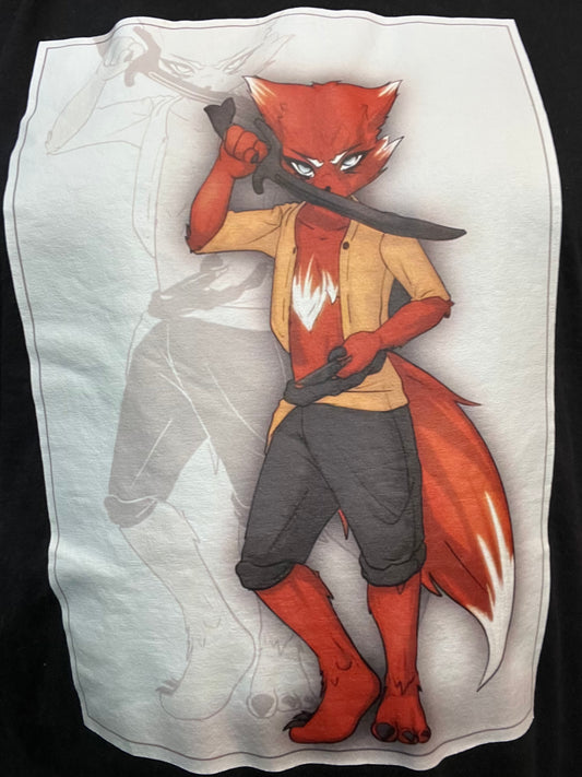 Vulpes FMA  Unisex garment-dyed heavyweight t-shirt