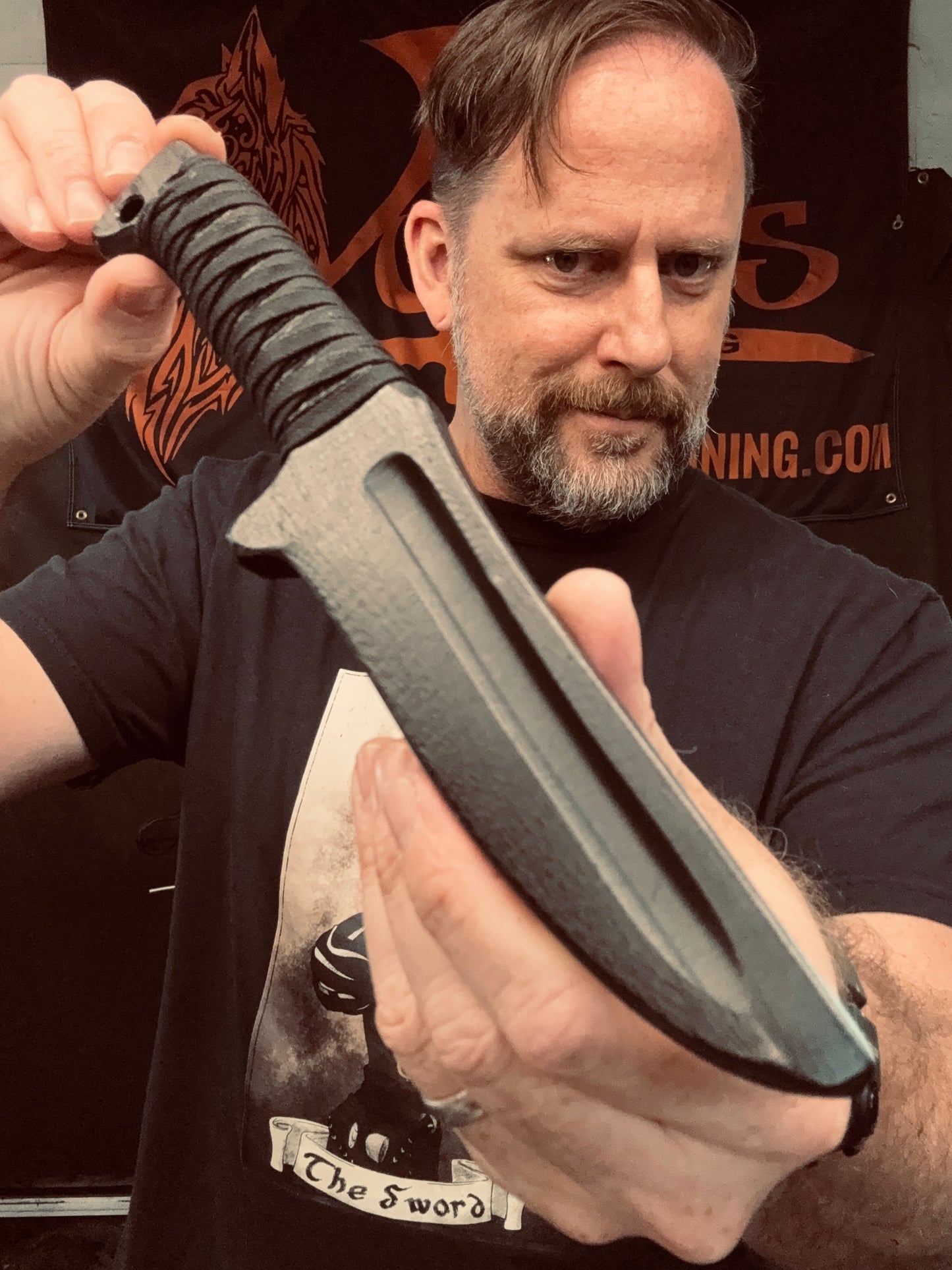 Tactical Hawk and Knife Trainer Set (RMJ Shrike Style)