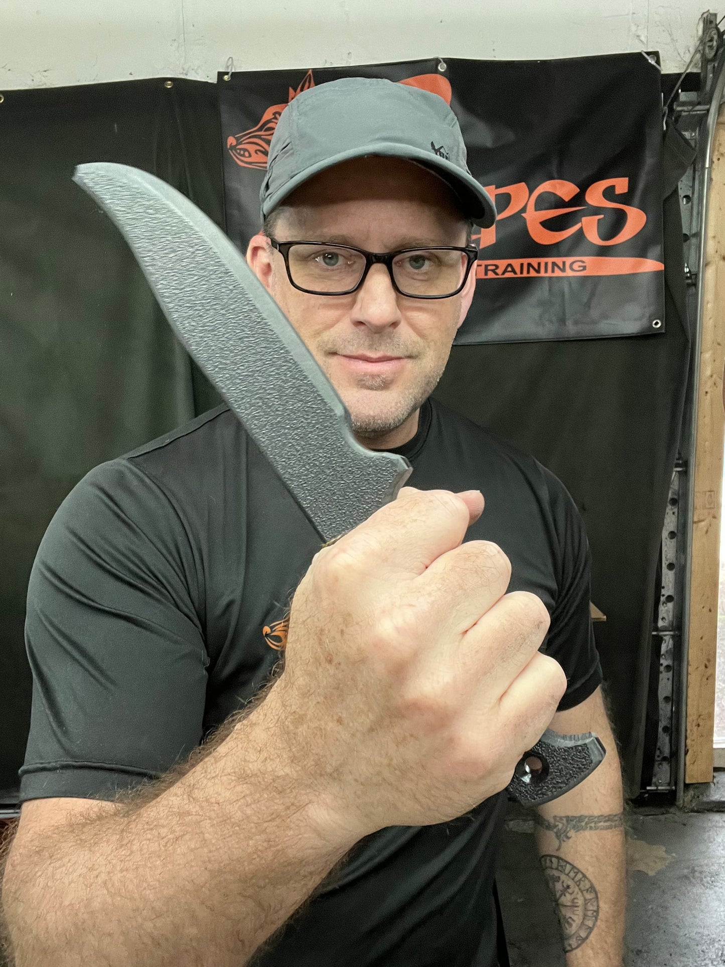 (Sale) Fennec Series Large Combat Master Clip Point Trainer