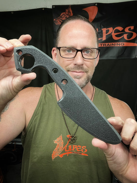 Fennec Series Ring Handled Drop Point Knife Trainer
