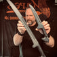 Tactical Ginunting Espada Y Daga Trainer Set