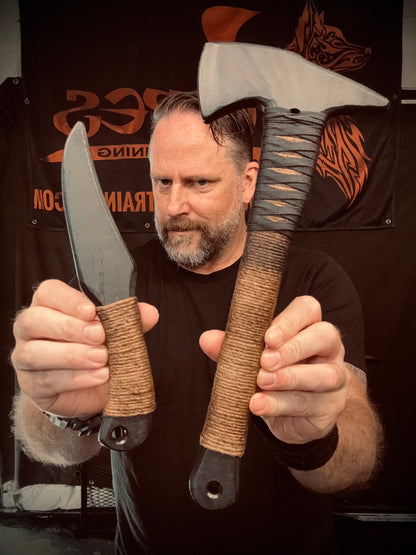 Elite Hawk/ Knife Trainer Combo( Winkler Combat Axe Style)