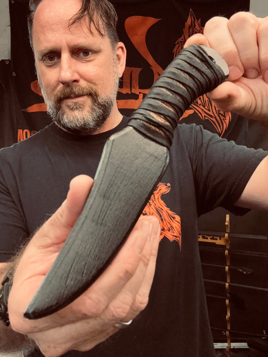 Knife Trainer (Winkler Belt style) Tsukamaki Wrap