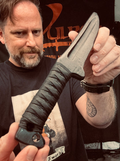 Tactical Hawk and Knife Trainer Set (RMJ Shrike Style)