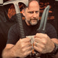 Tactical Hawk and Knife Trainer Set (RMJ Shrike Style)