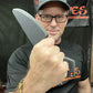 (Sale)Fennec Series Ring Handle Drop Point Knife Trainer